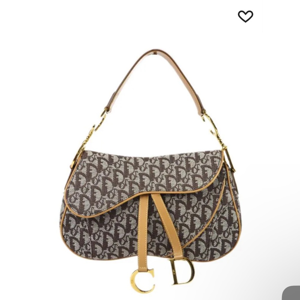 Dior saddle bag vintage authentic